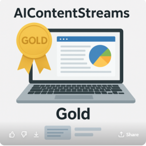 AI Content Streams: Gold